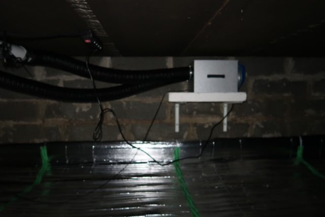 Fuktsanering krypgrund